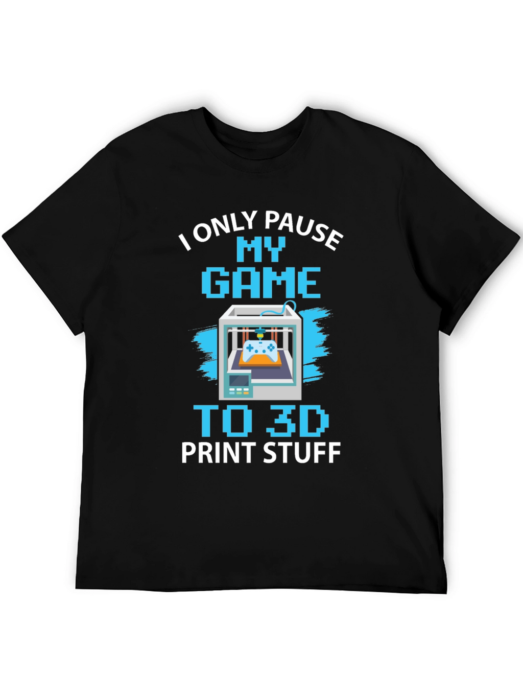 Gamer 3D Printing T-Shirt