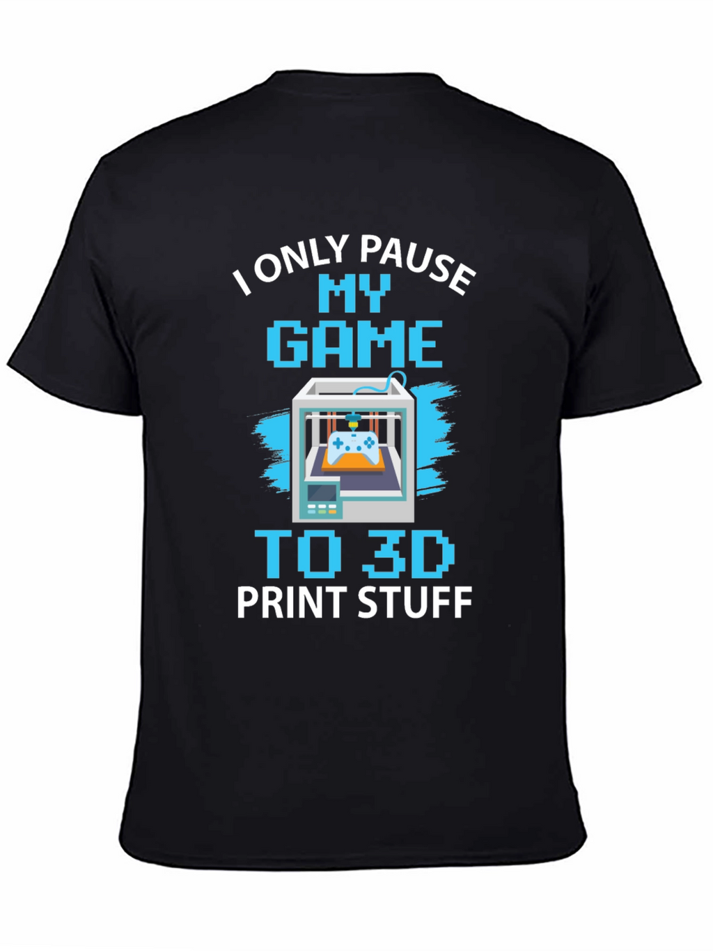 Gamer 3D Printing T-Shirt