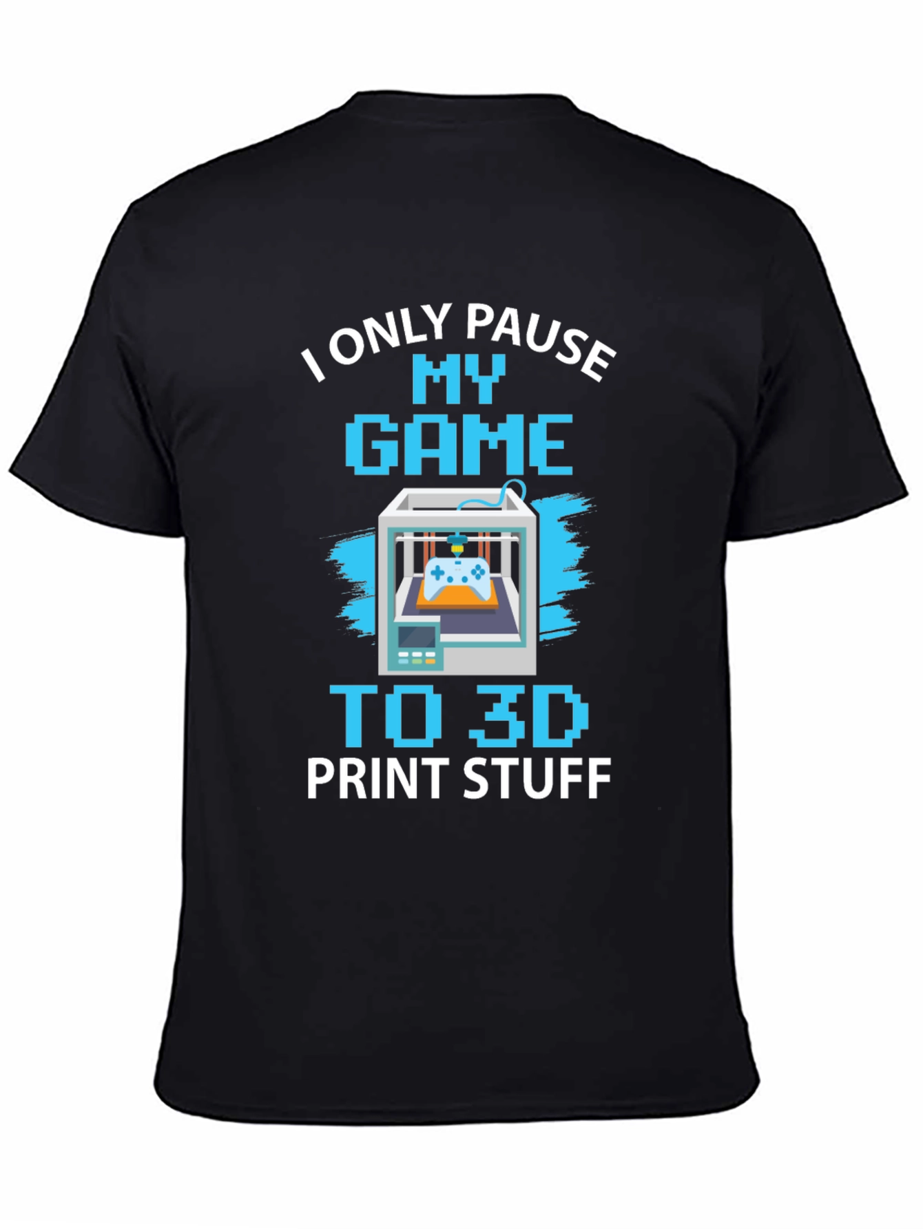 Gamer 3D Printing T-Shirt