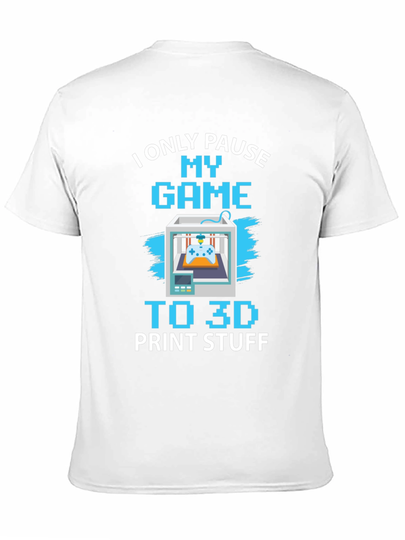 Gamer 3D Printing T-Shirt