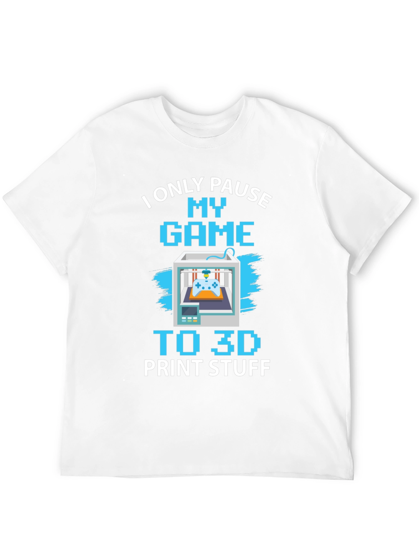 Gamer 3D Printing T-Shirt