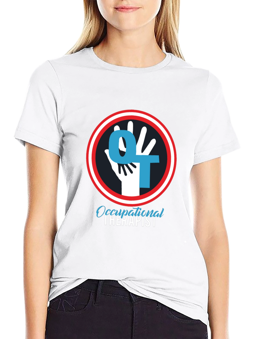 Occupational Therapist T-Shirt - OT Logo Design