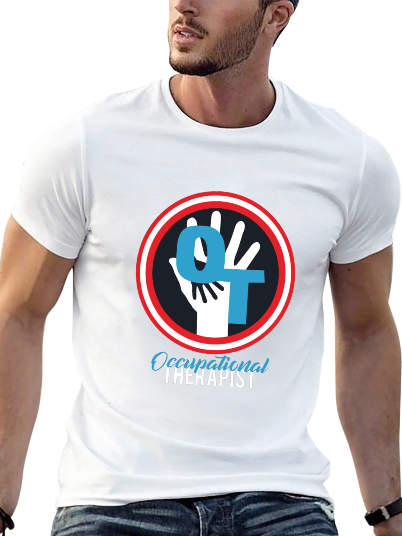 Occupational Therapist T-Shirt - OT Logo Design