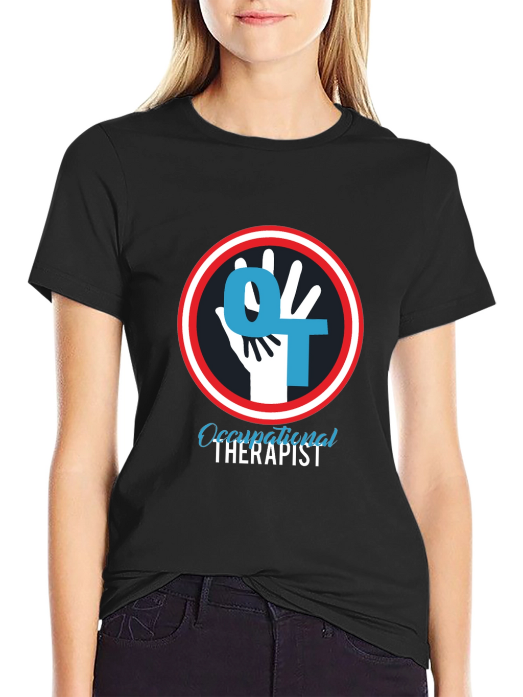 Occupational Therapist T-Shirt - OT Logo Design