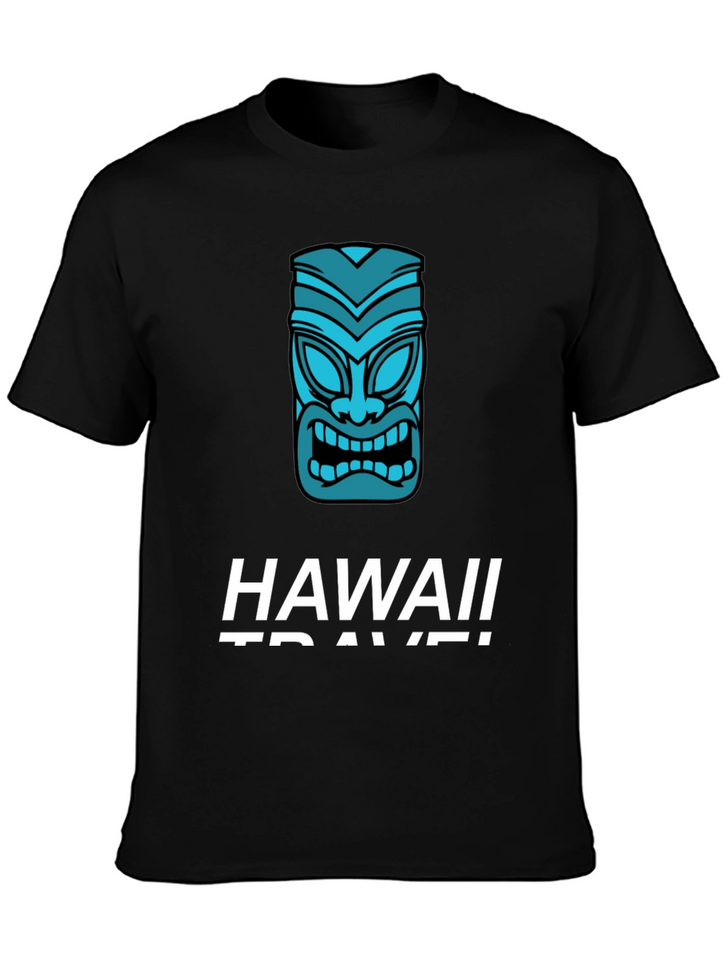 Hawaii Travel Black T-Shirt
