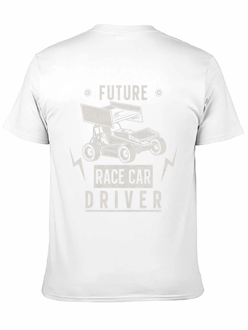 Future Race Car Driver Black Graphic Tee