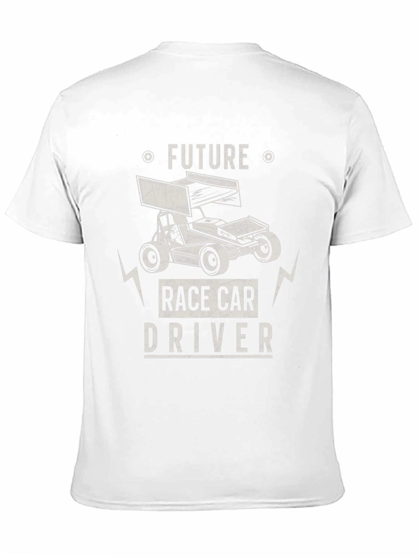 Future Race Car Driver Black Graphic Tee
