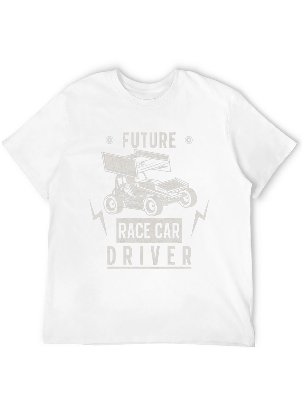 Future Race Car Driver Black Graphic Tee