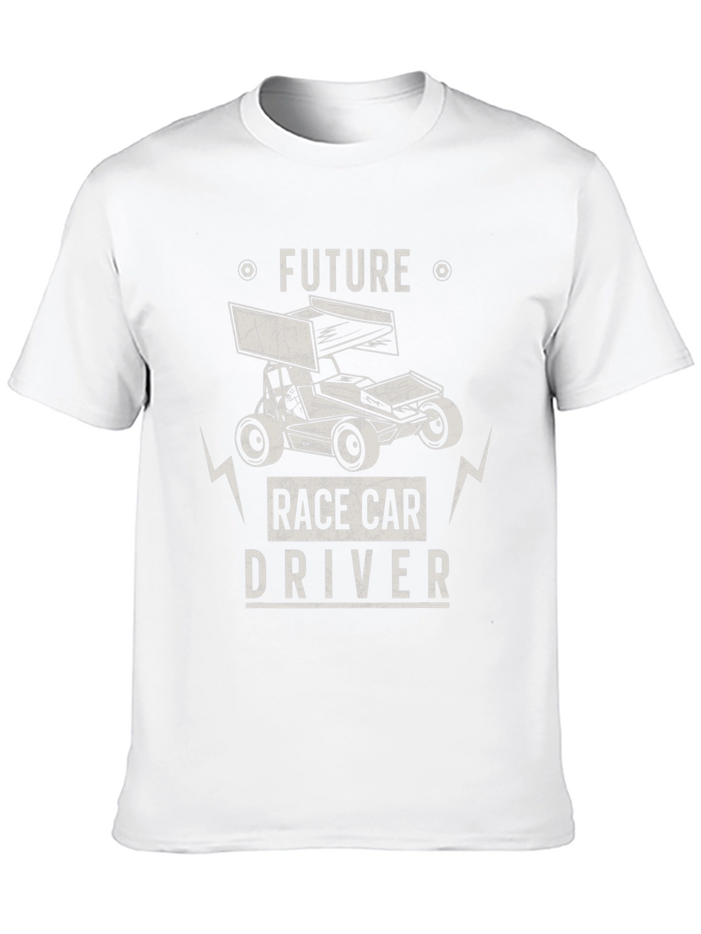 Future Race Car Driver Black Graphic Tee