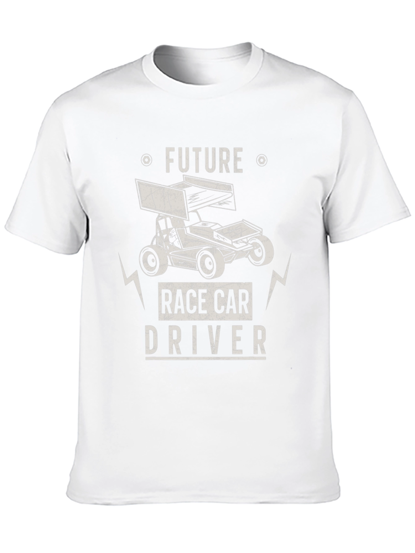 Future Race Car Driver Black Graphic Tee