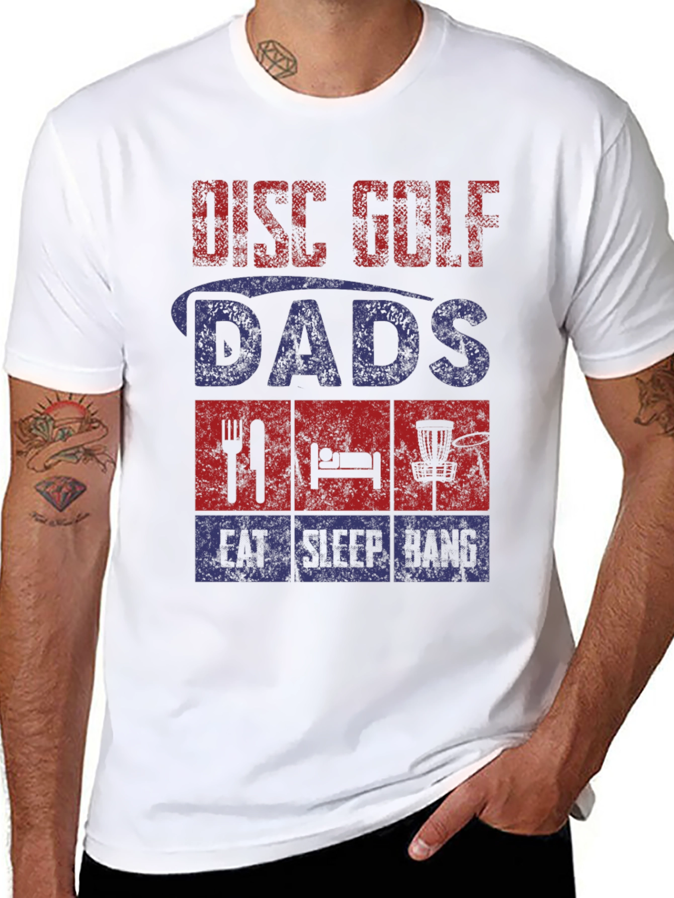 Disc Golf Dads Graphic Tee