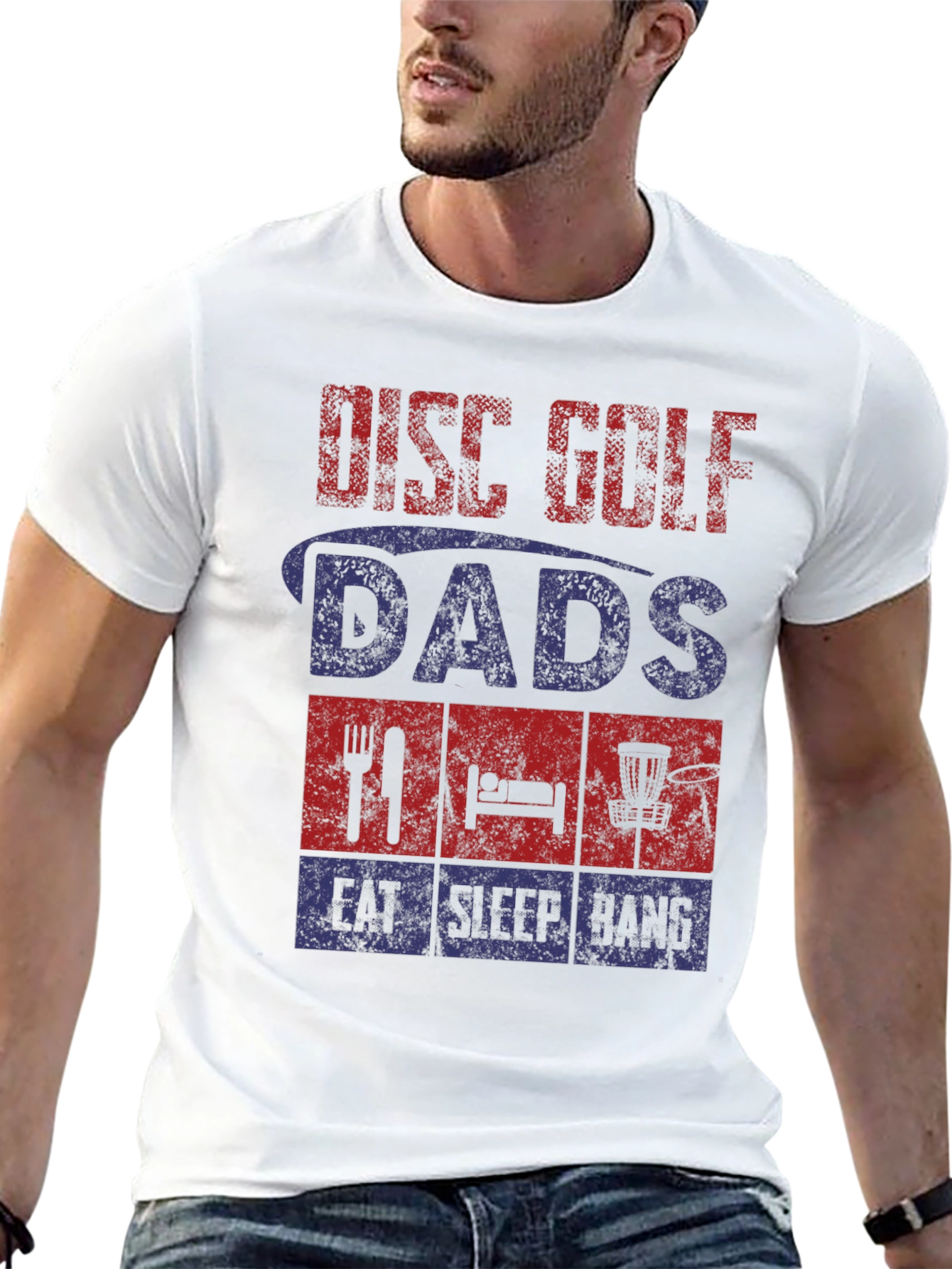 Disc Golf Dads Graphic Tee