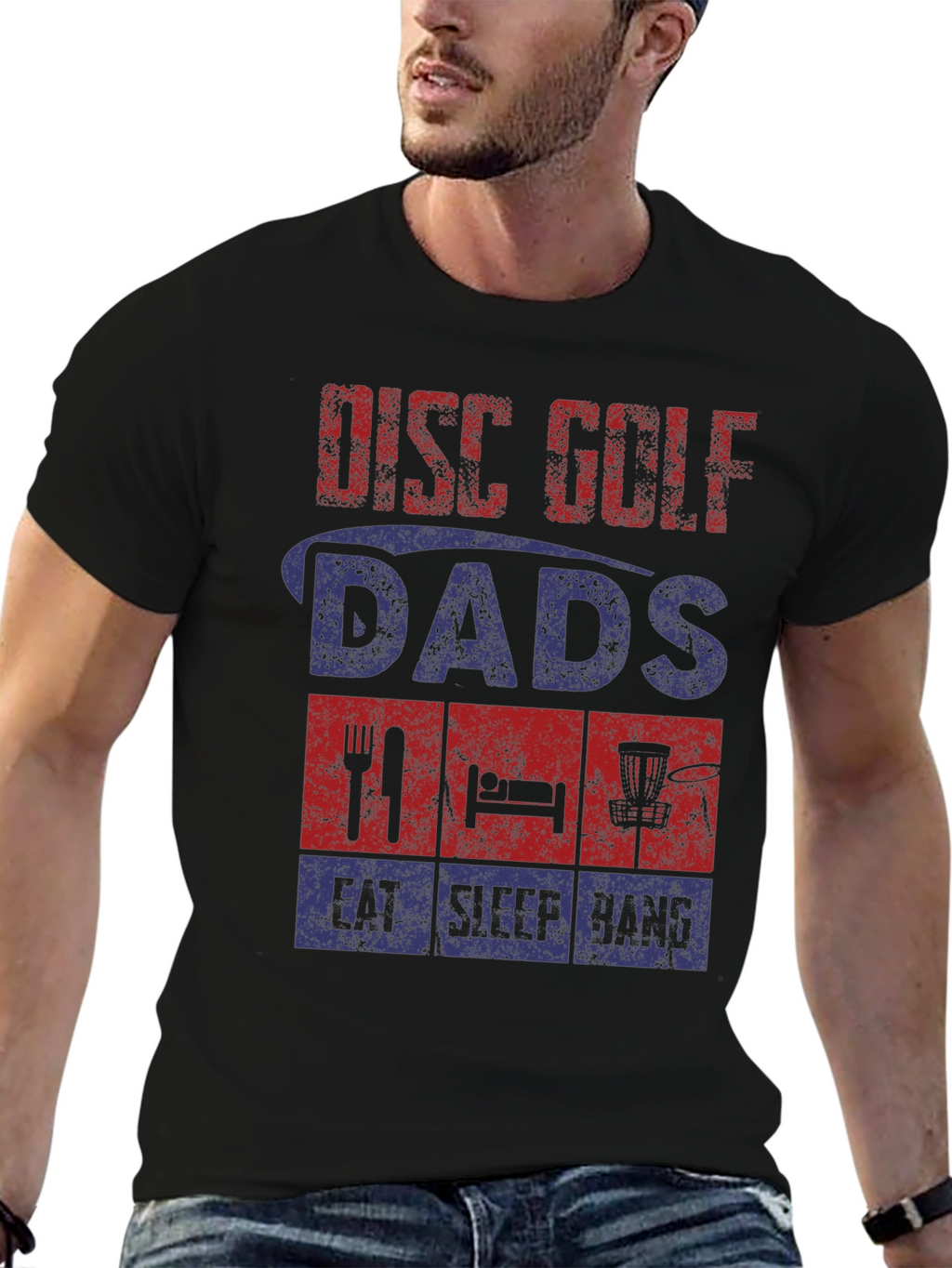 Disc Golf Dads Graphic Tee