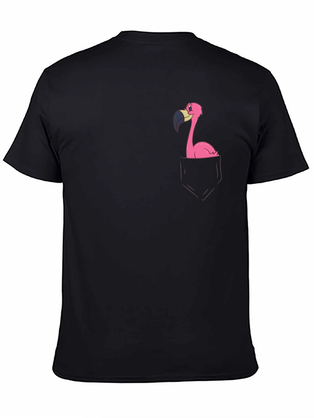 Black Flamingo Graphic T-Shirt