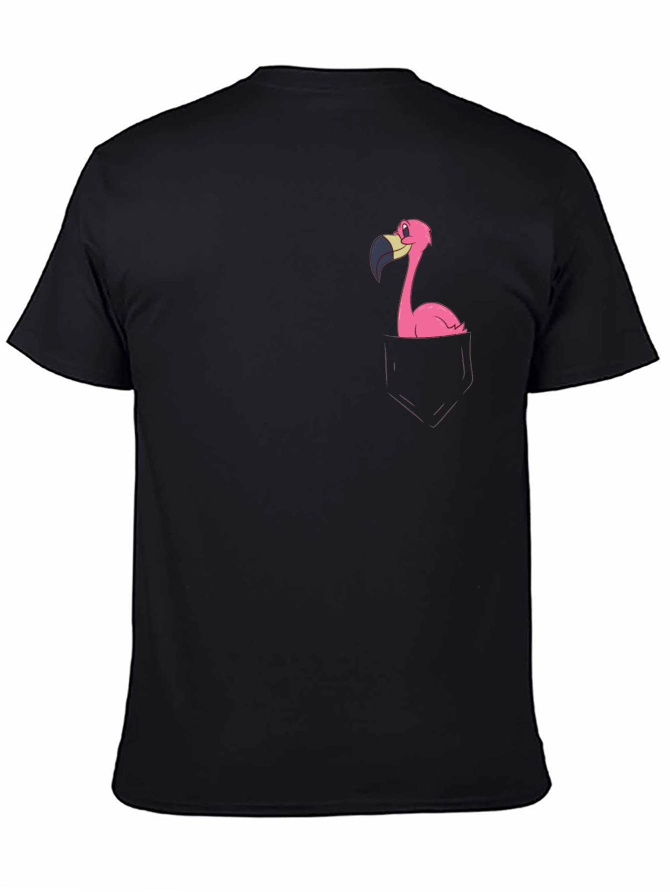 Black Flamingo Graphic T-Shirt