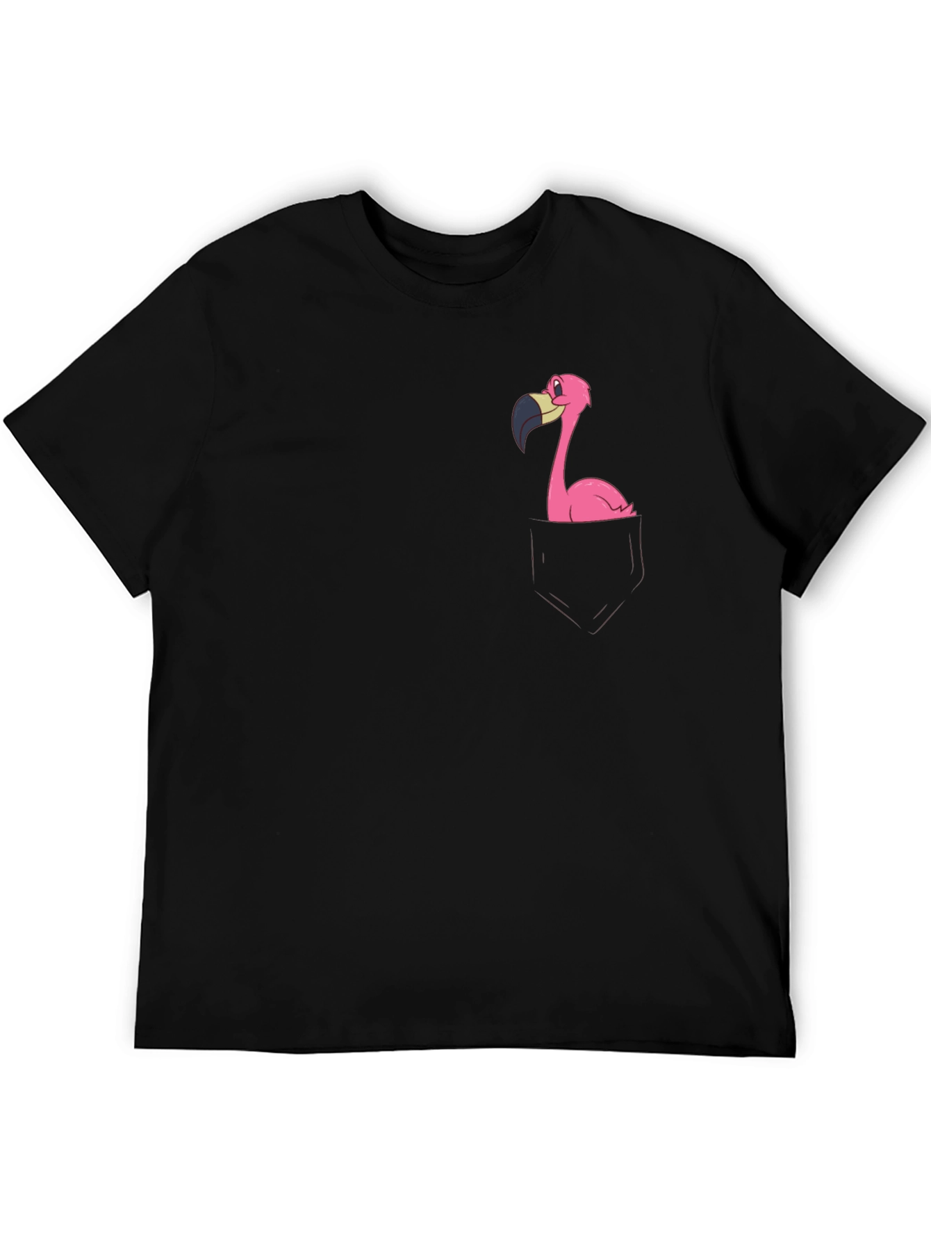 Black Flamingo Graphic T-Shirt