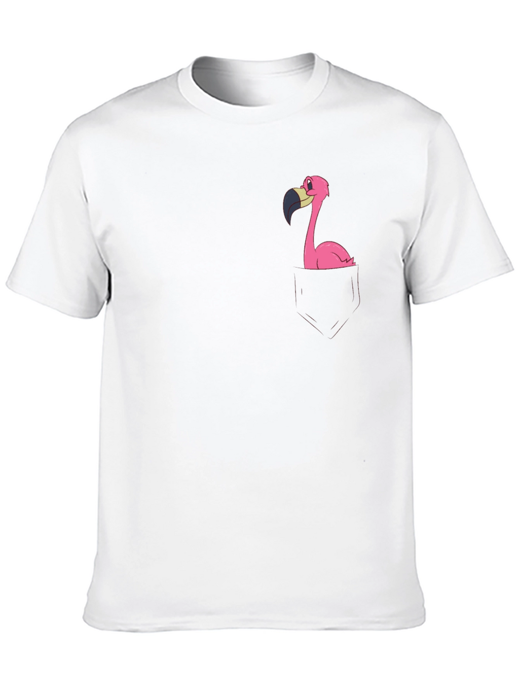Black Flamingo Graphic T-Shirt