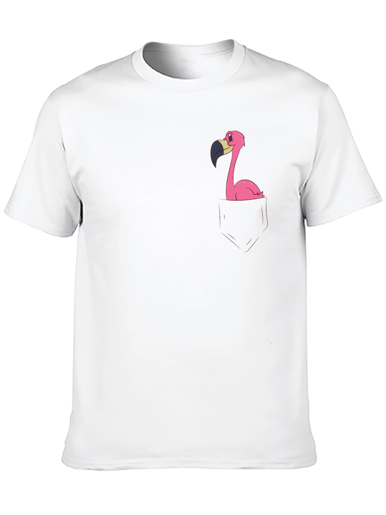 Black Flamingo Graphic T-Shirt