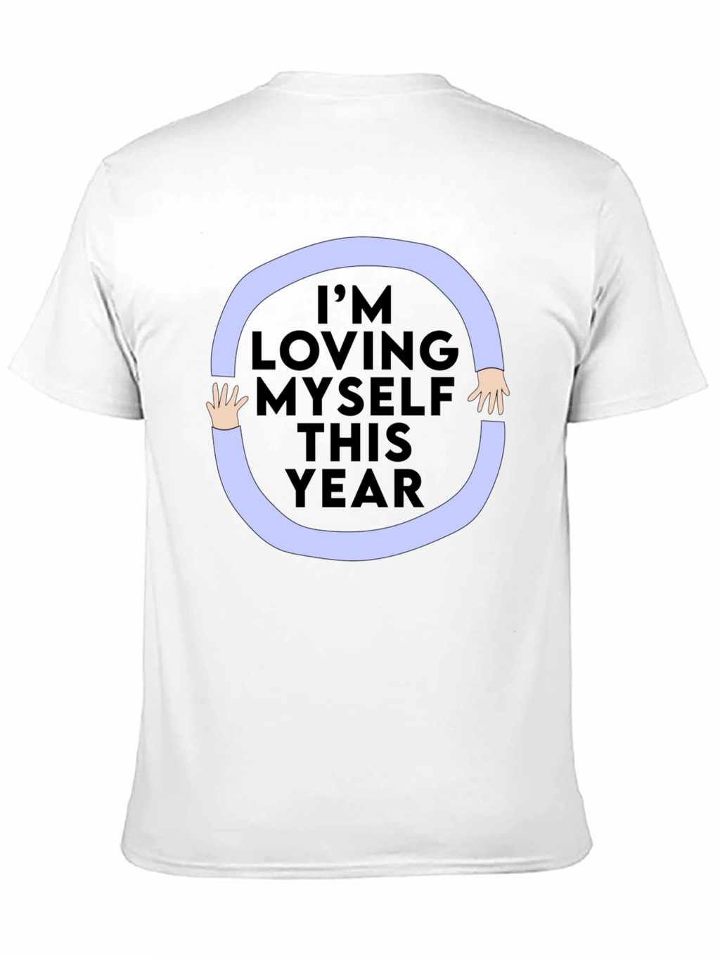 Loving Myself Graphic Tee - Black Unisex Shirt
