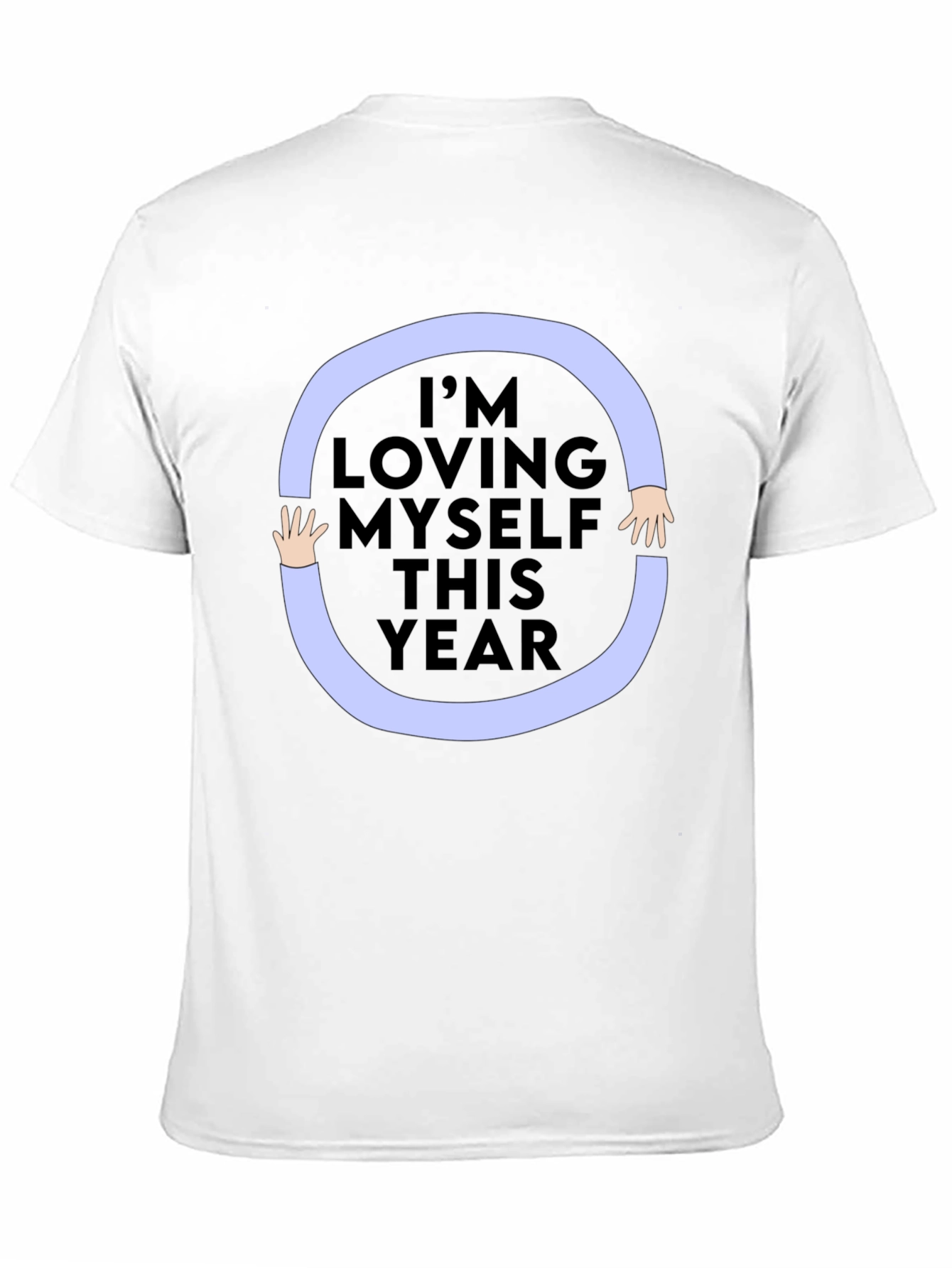 Loving Myself Graphic Tee - Black Unisex Shirt