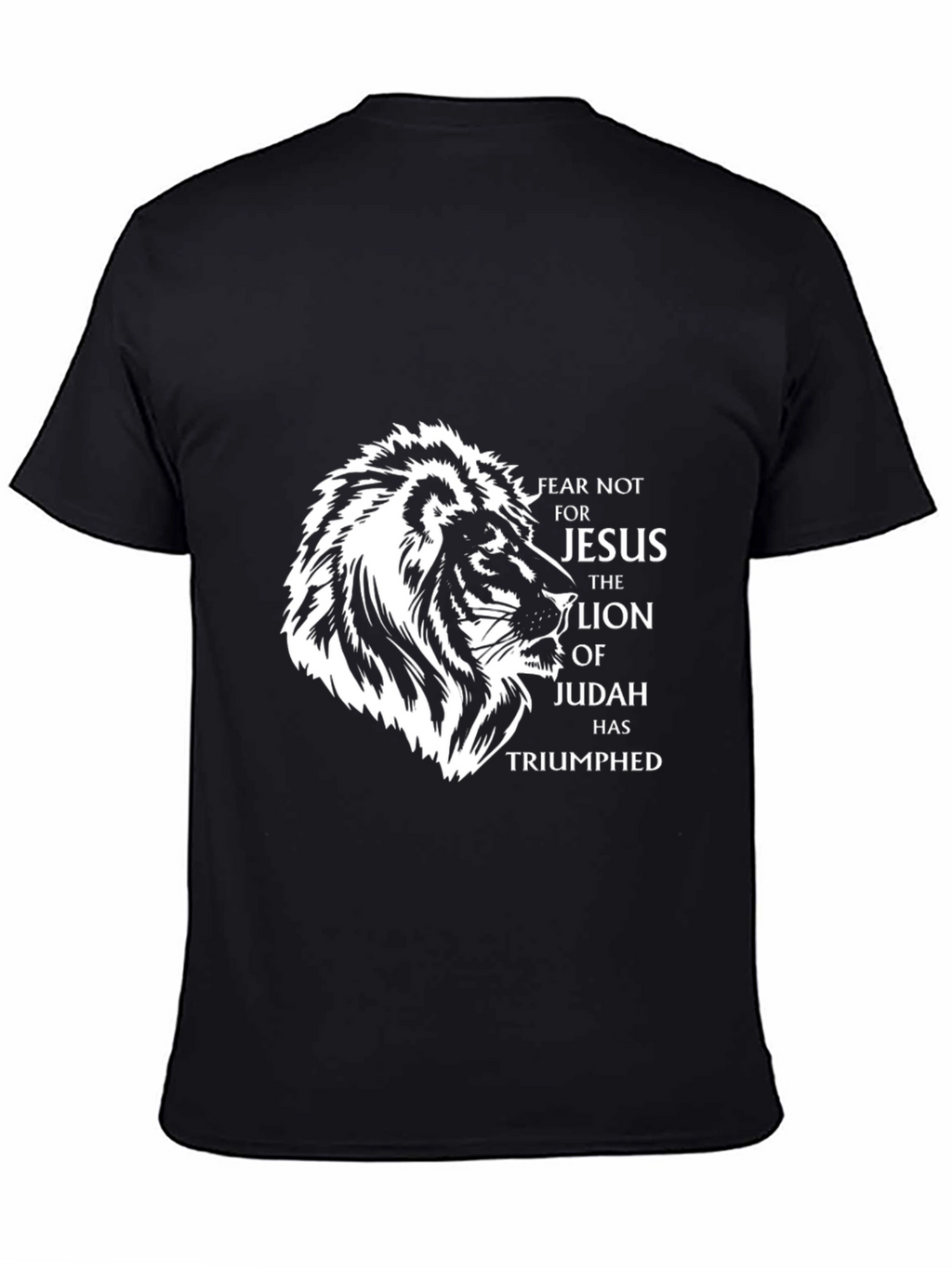 Lion of Judah Jesus T-Shirt - Fear Not