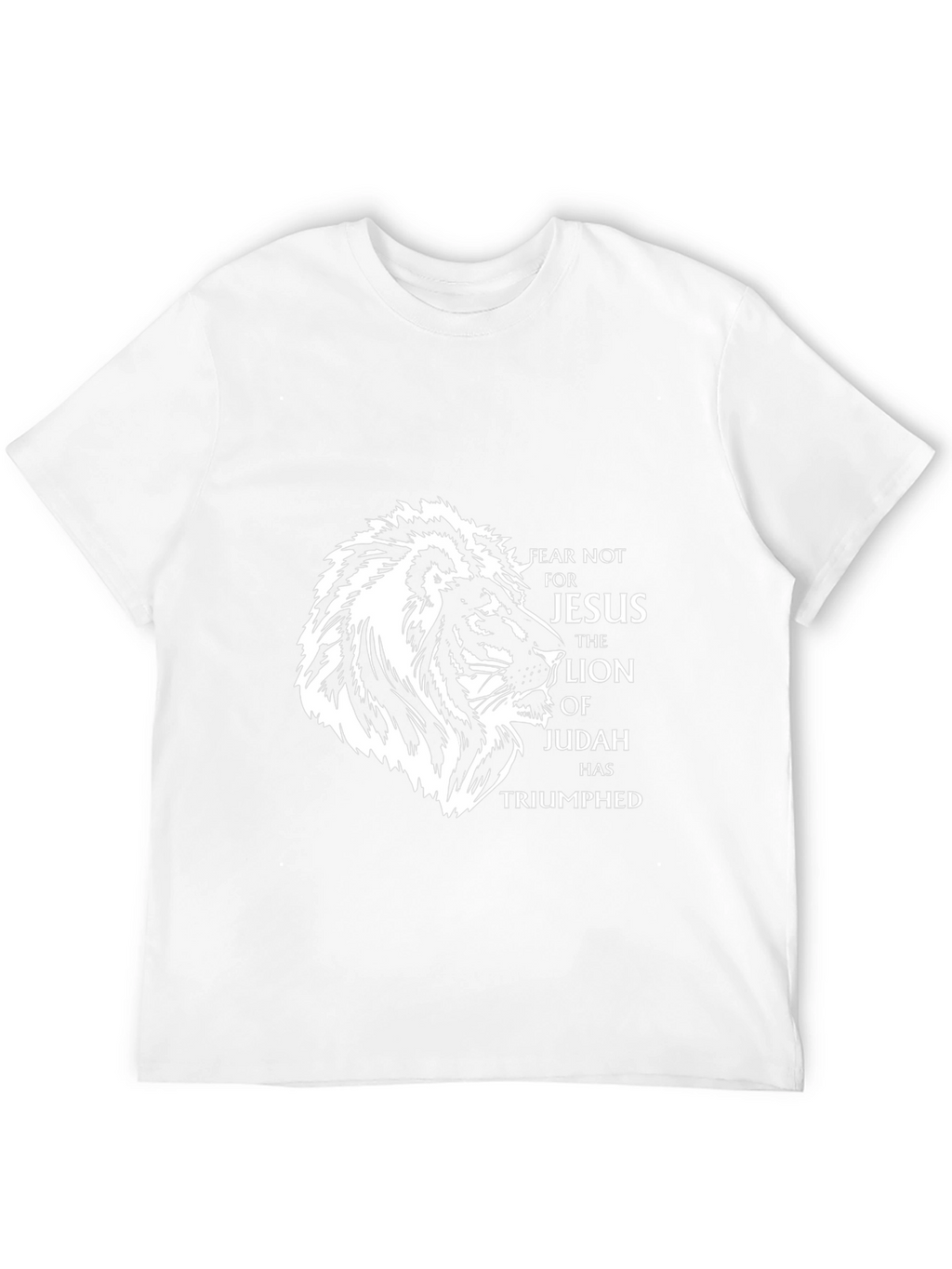 Lion of Judah Jesus T-Shirt - Fear Not