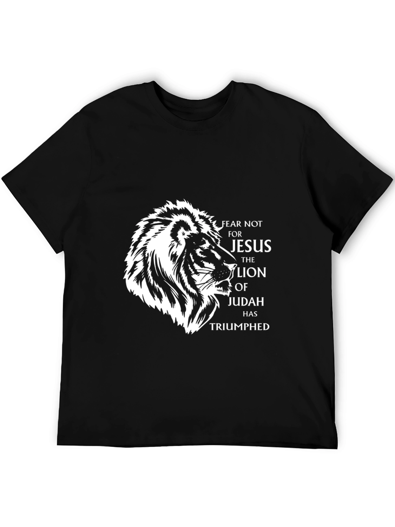 Lion of Judah Jesus T-Shirt - Fear Not