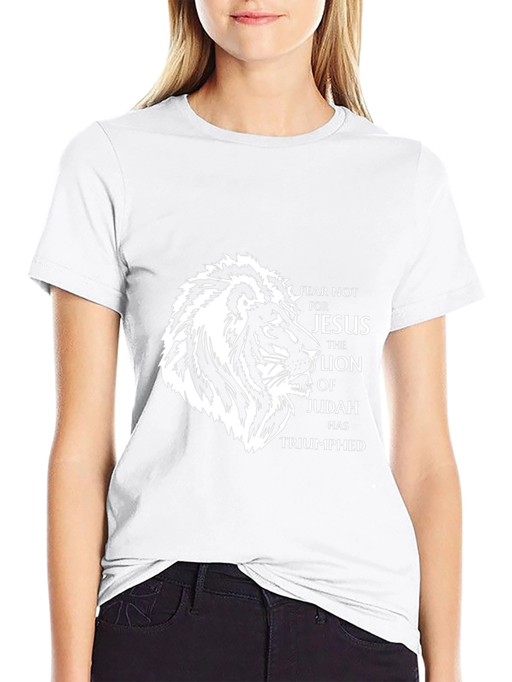 Lion of Judah Jesus T-Shirt - Fear Not
