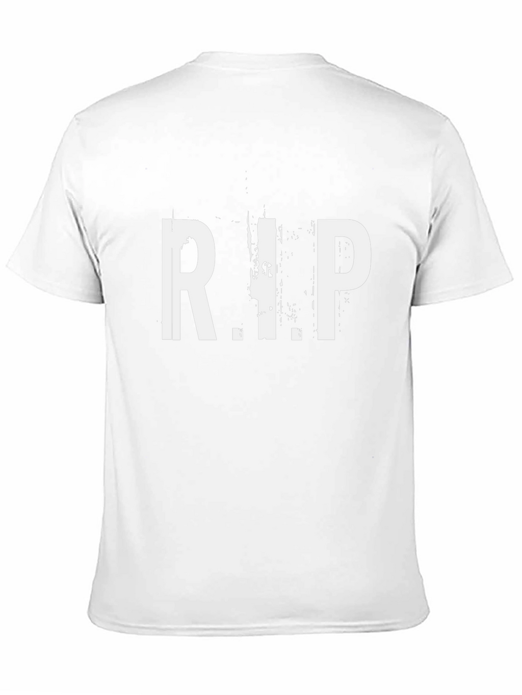 R.I.P. Graphic Print T-Shirt - Black