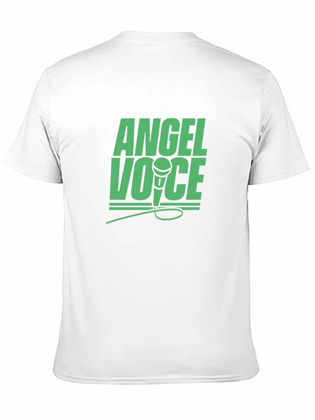 Angel Voice Graphic Tee - Black