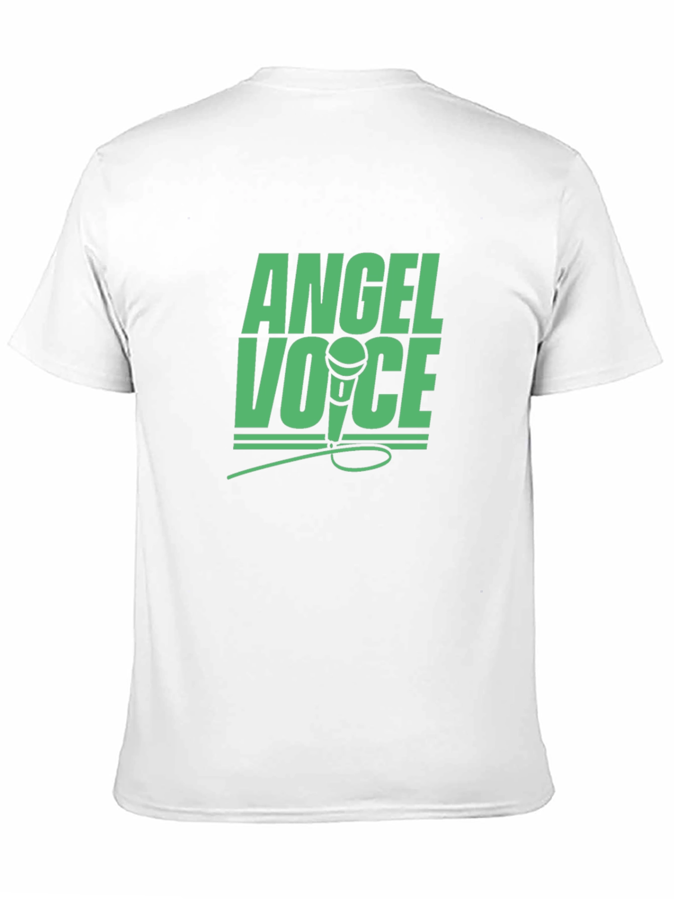 Angel Voice Graphic Tee - Black