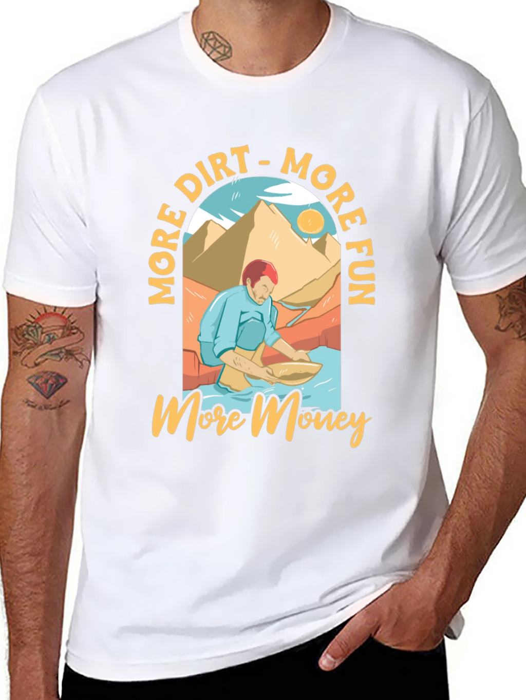 More Dirt More Fun Graphic Tee