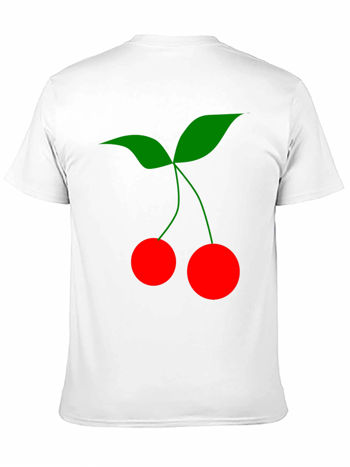 Cherry Graphic Black T-Shirt