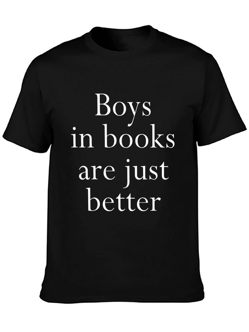Boys In Books T-Shirt -  Comfortable Tee