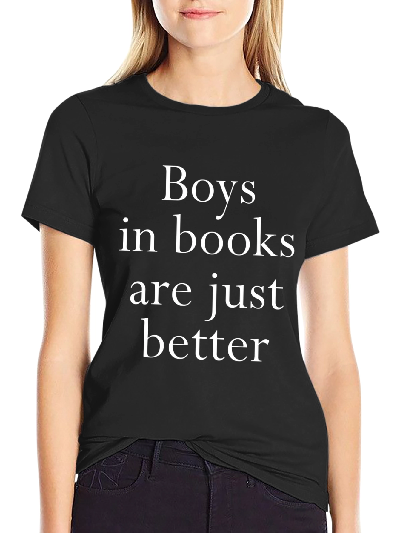 Boys In Books T-Shirt -  Comfortable Tee