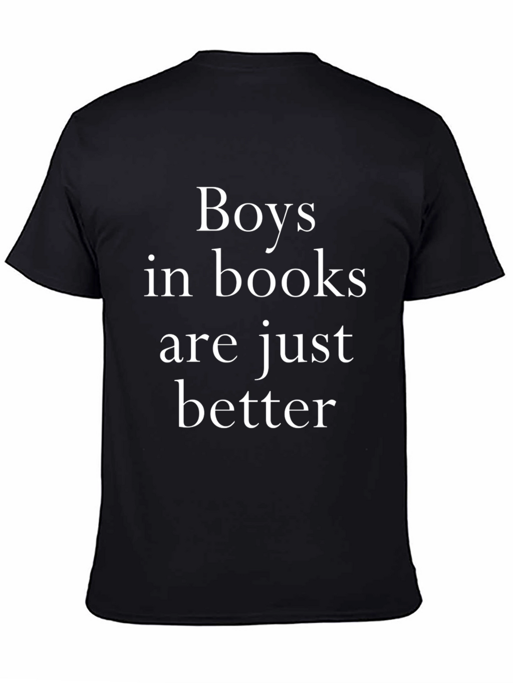 Boys In Books T-Shirt -  Comfortable Tee