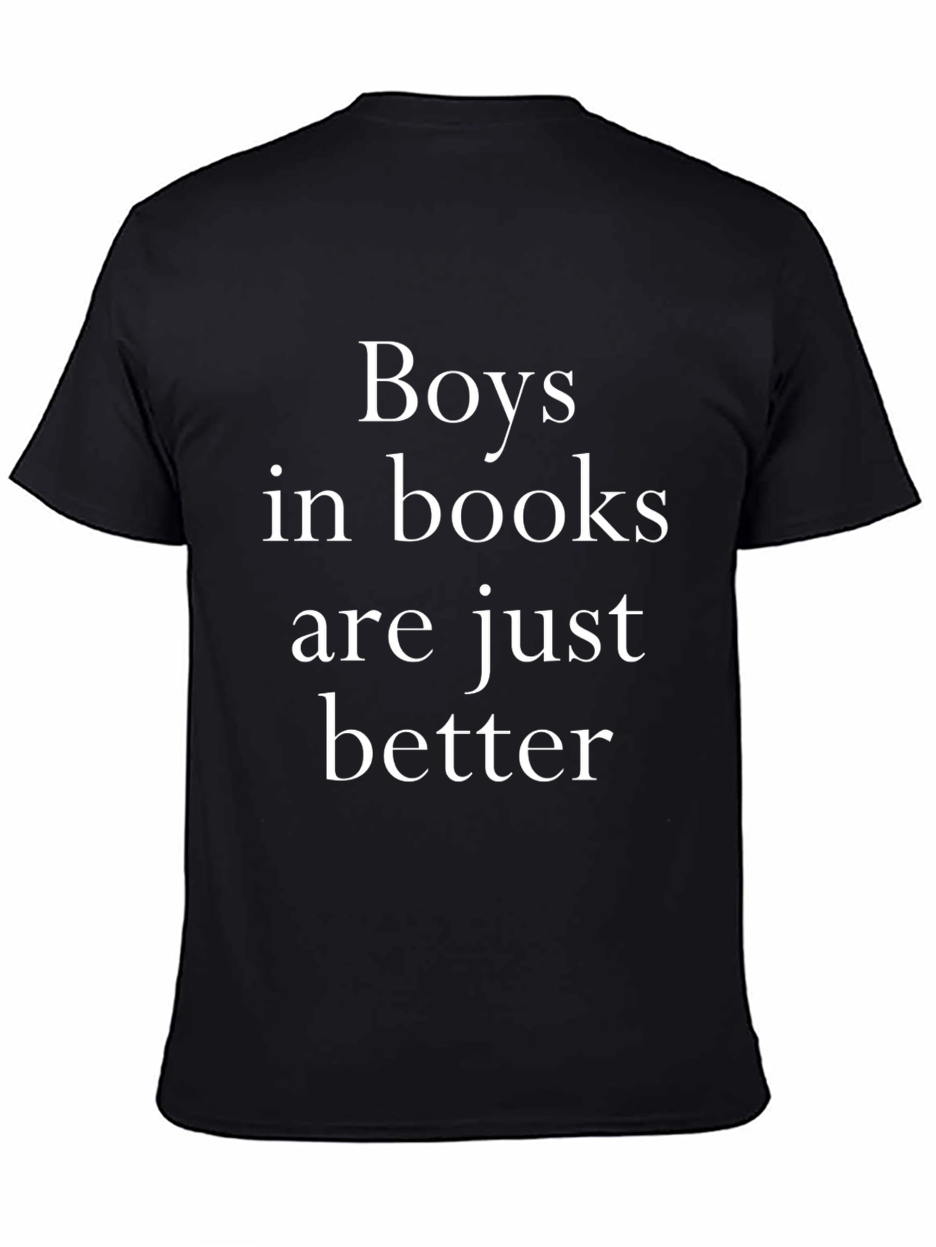 Boys In Books T-Shirt -  Comfortable Tee