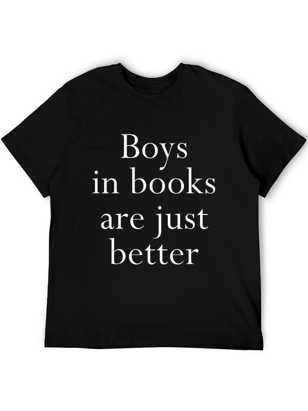 Boys In Books T-Shirt -  Comfortable Tee