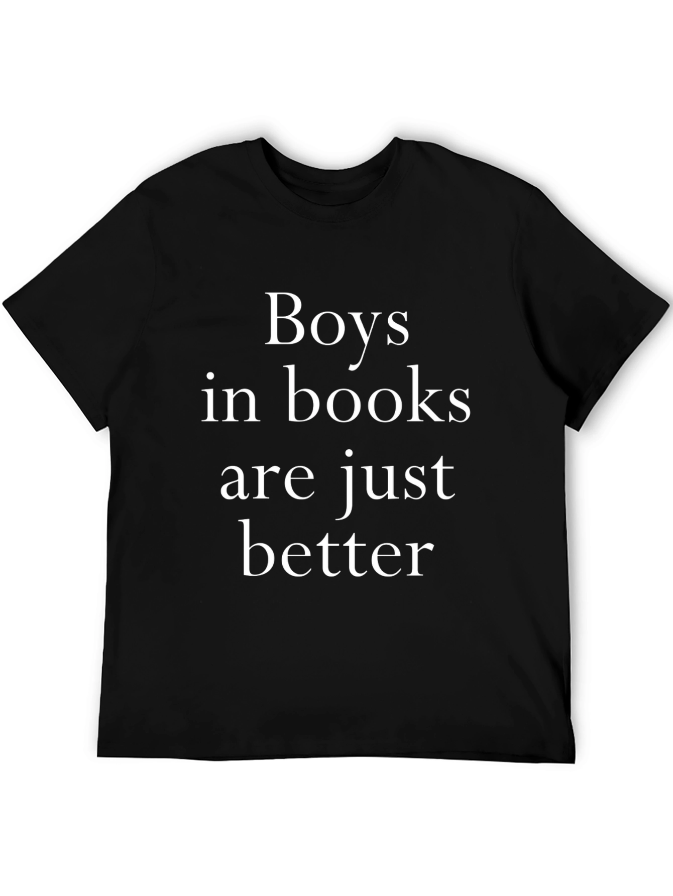 Boys In Books T-Shirt -  Comfortable Tee