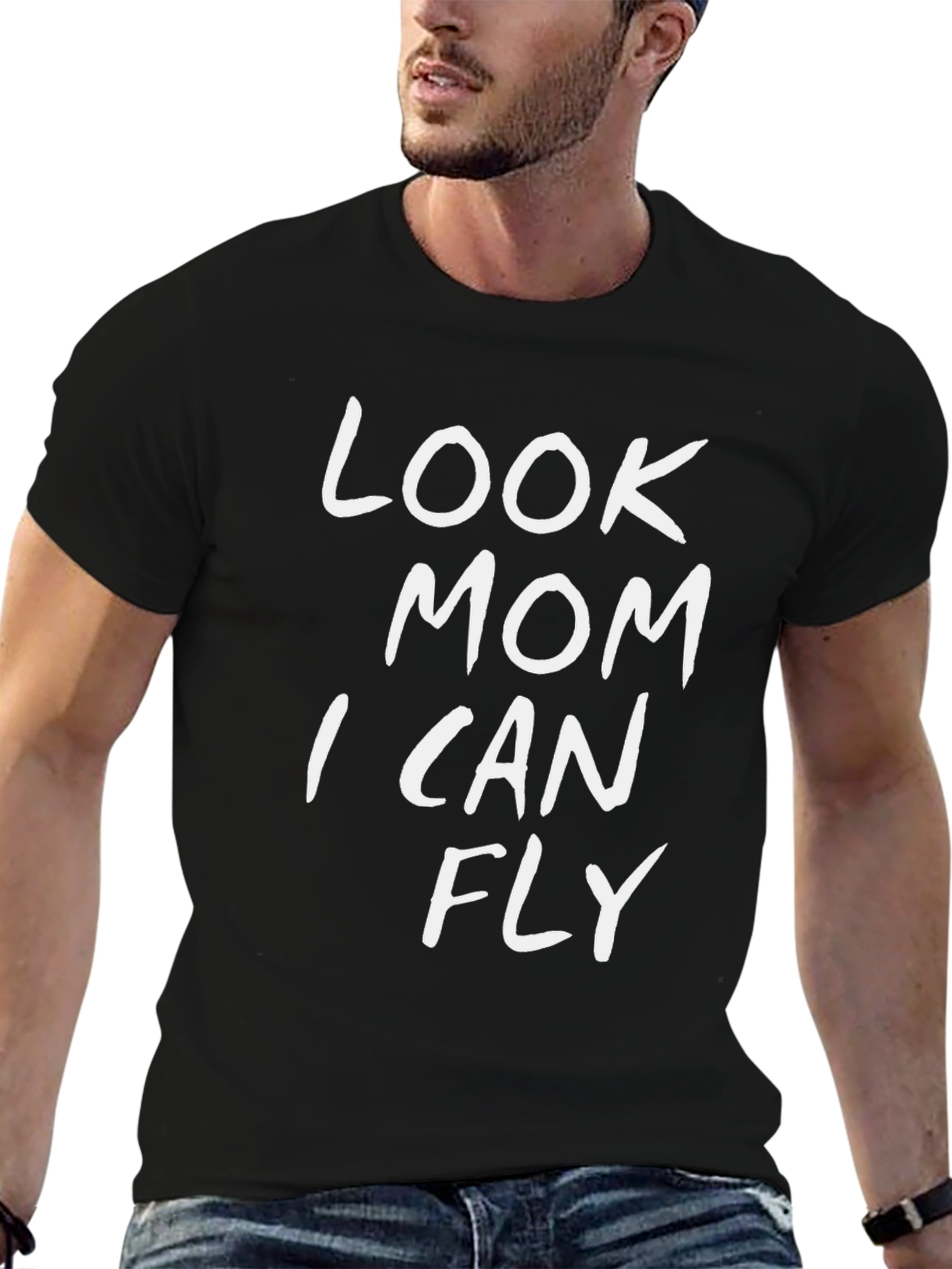 Look Mom I Can Fly Graphic T-Shirt