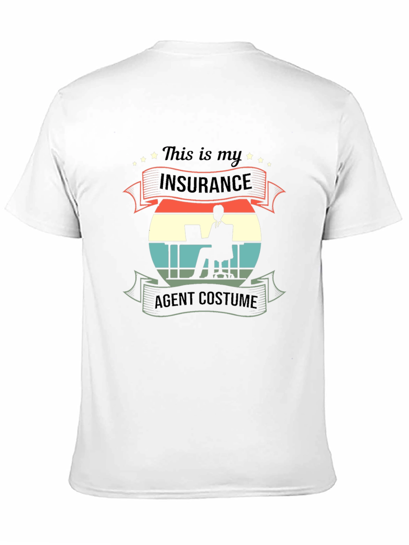 Insurance Agent Costume T-Shirt - Funny Career Tee