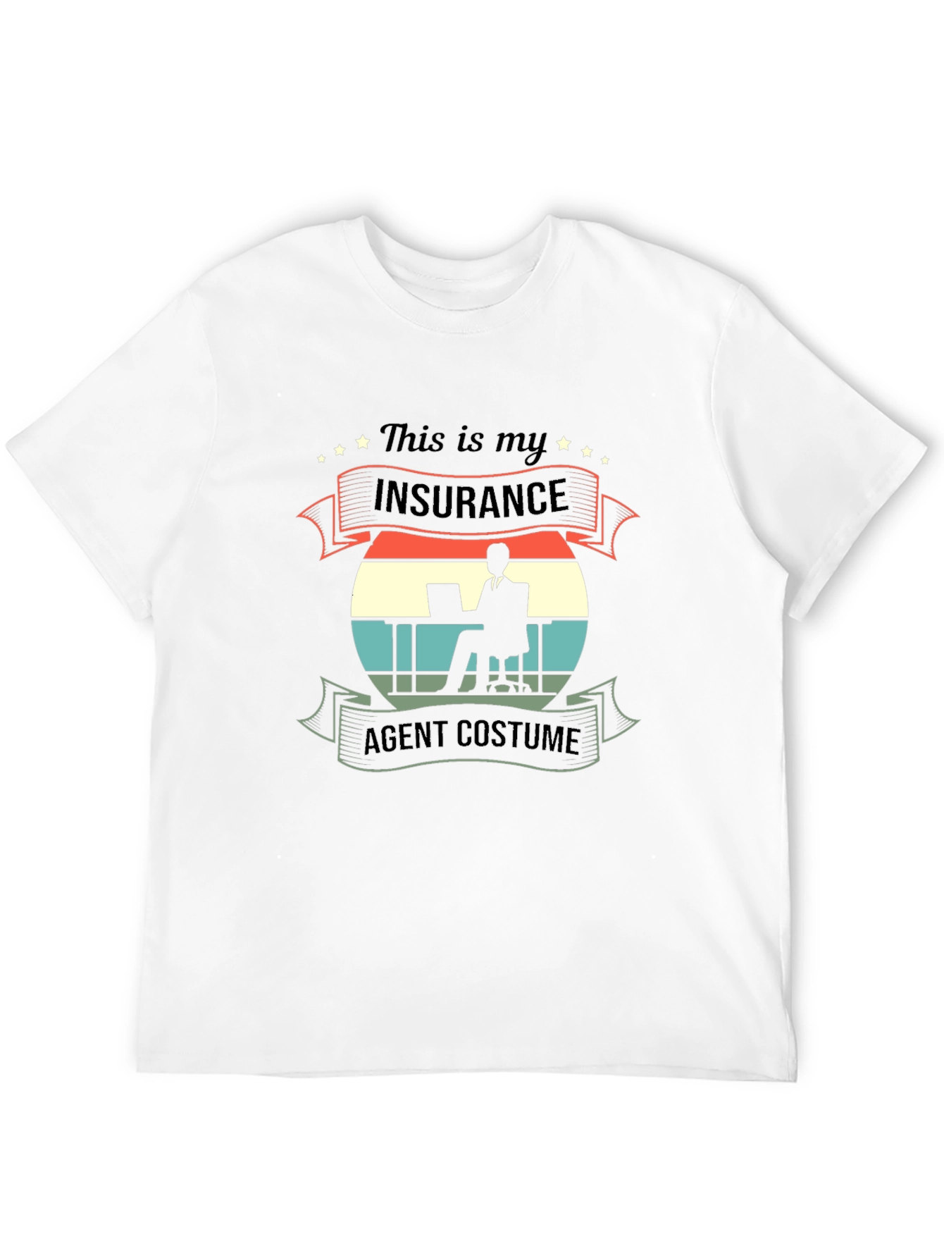 Insurance Agent Costume T-Shirt - Funny Career Tee