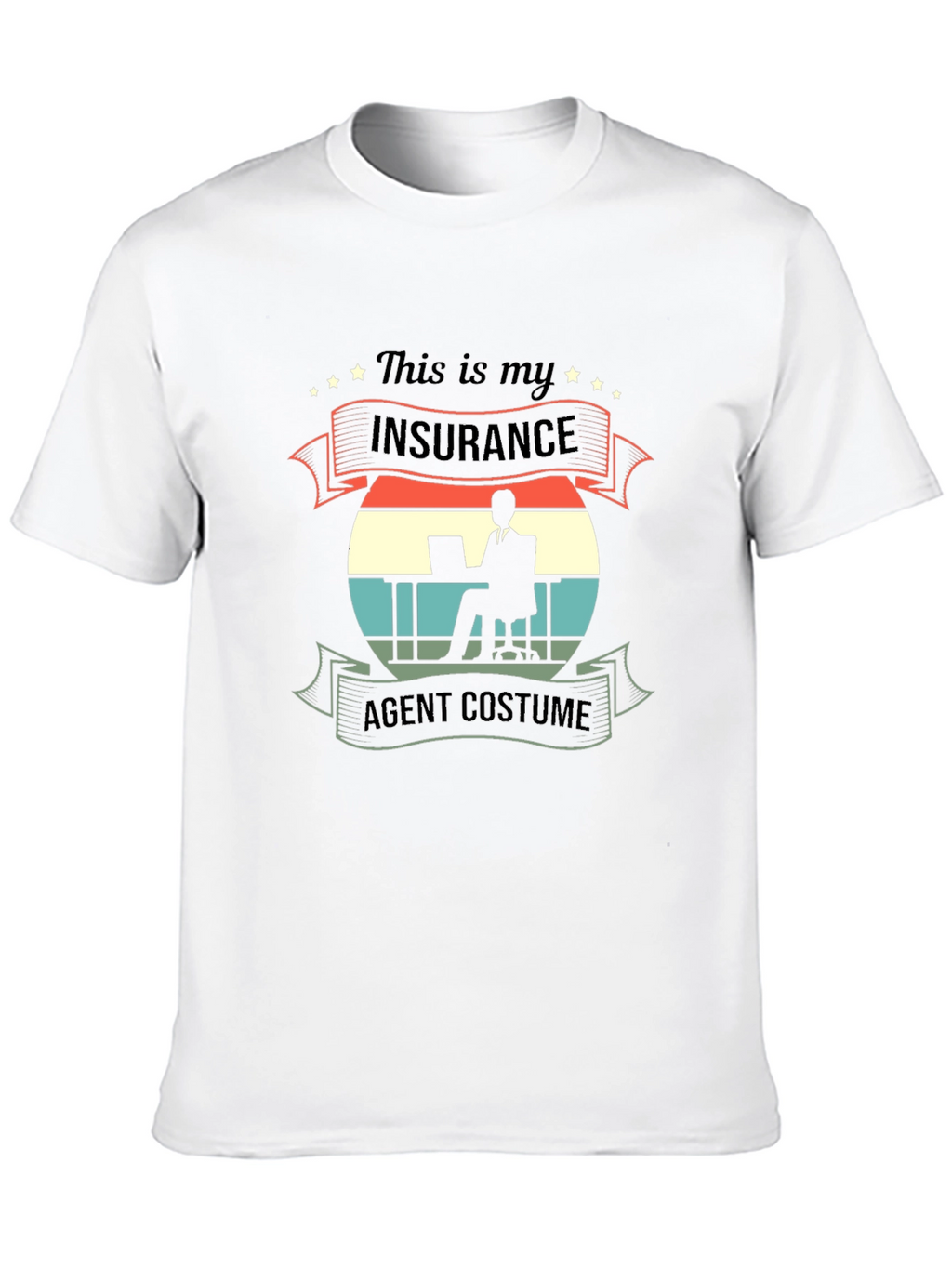 Insurance Agent Costume T-Shirt - Funny Career Tee