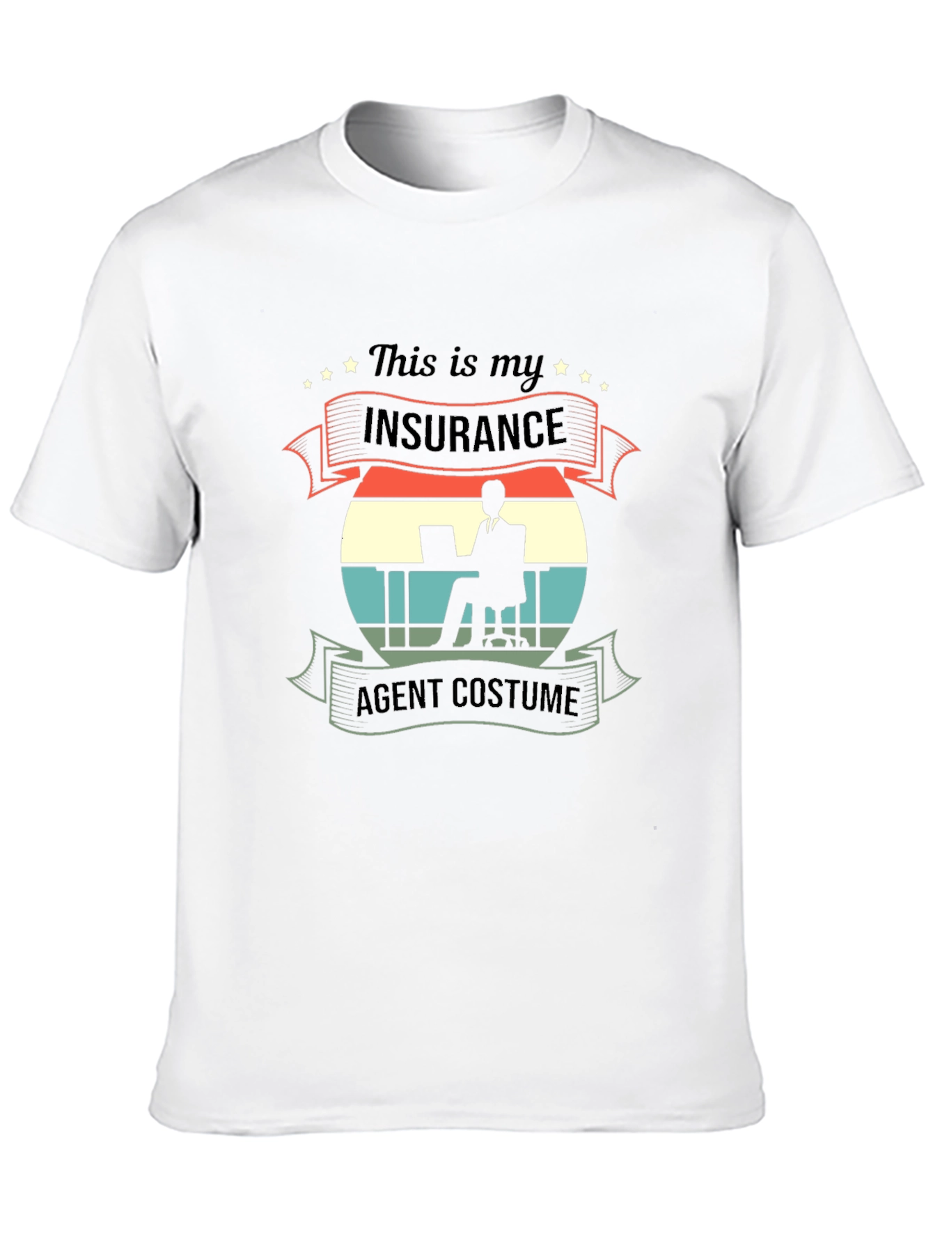 Insurance Agent Costume T-Shirt - Funny Career Tee