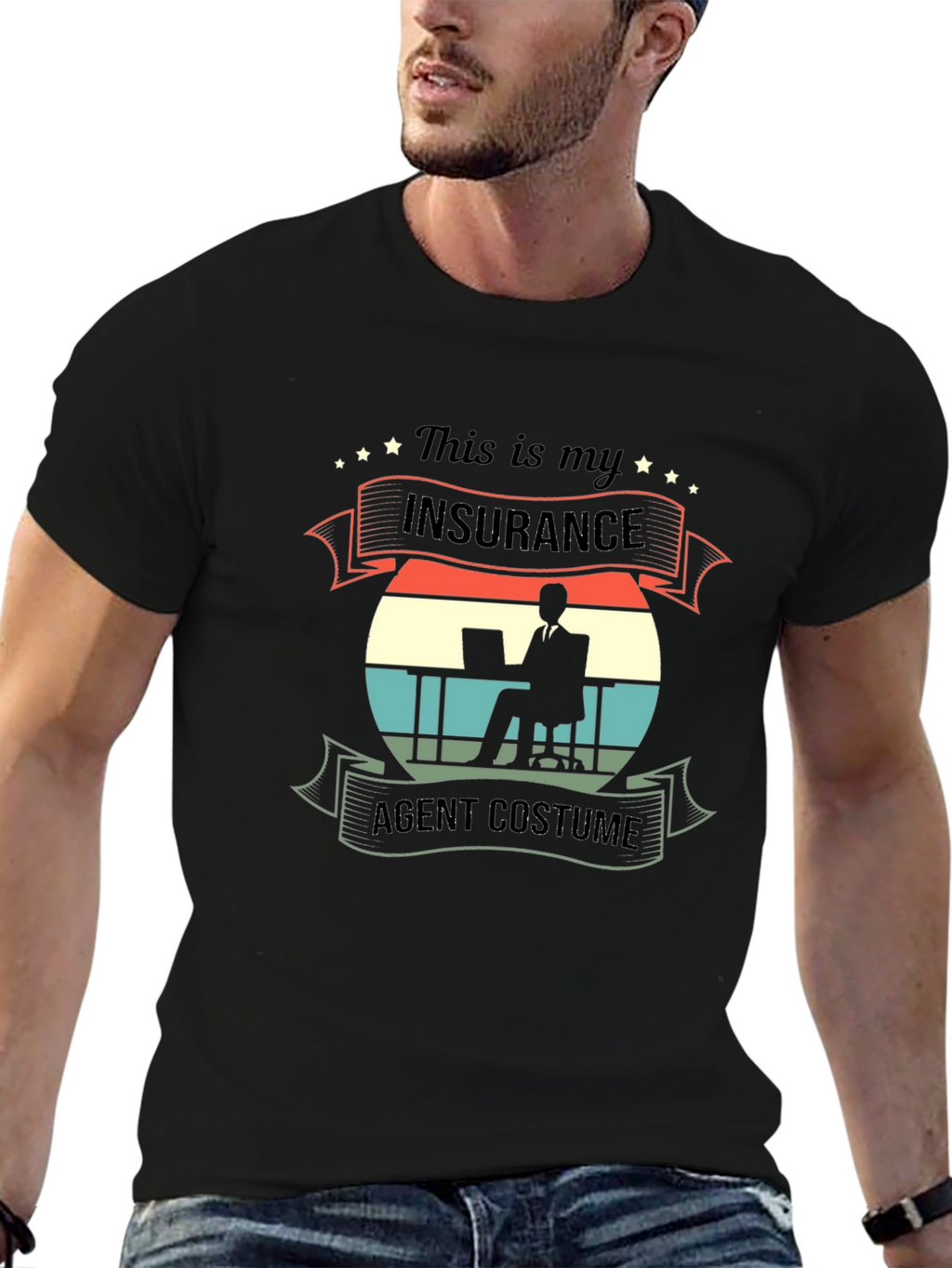 Insurance Agent Costume T-Shirt - Funny Career Tee