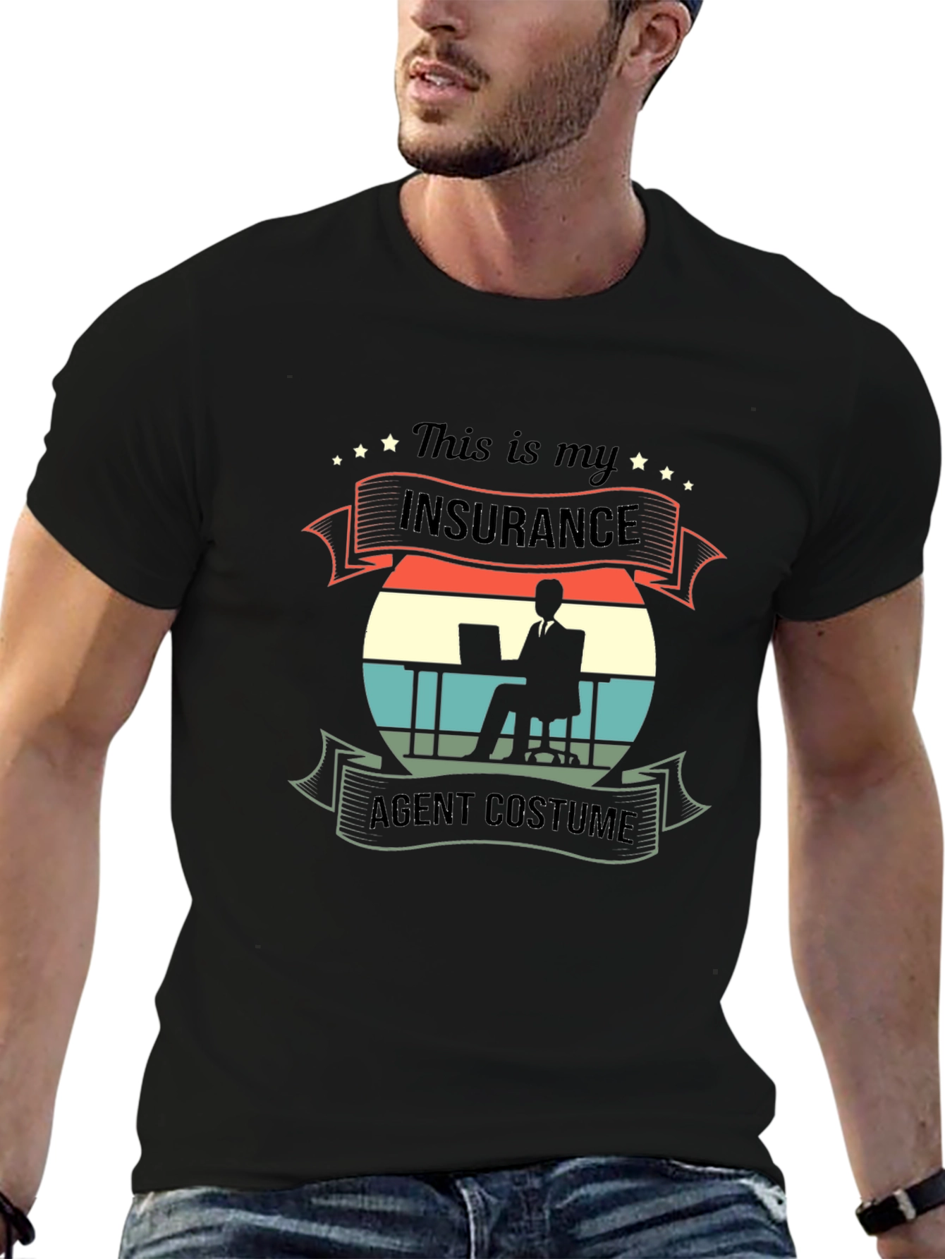 Insurance Agent Costume T-Shirt - Funny Career Tee
