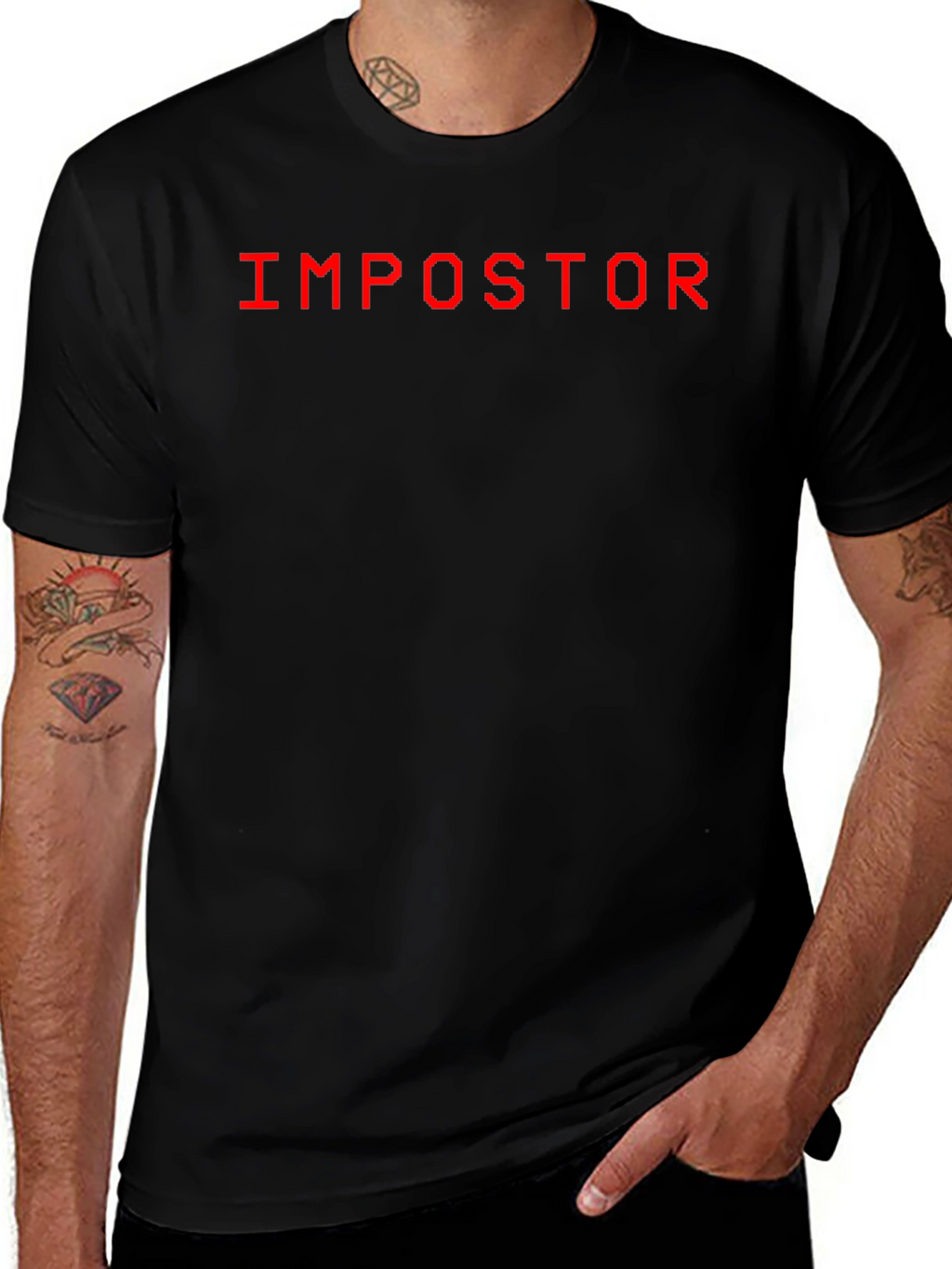 Impostor Graphic Tee - Among Us Inspired