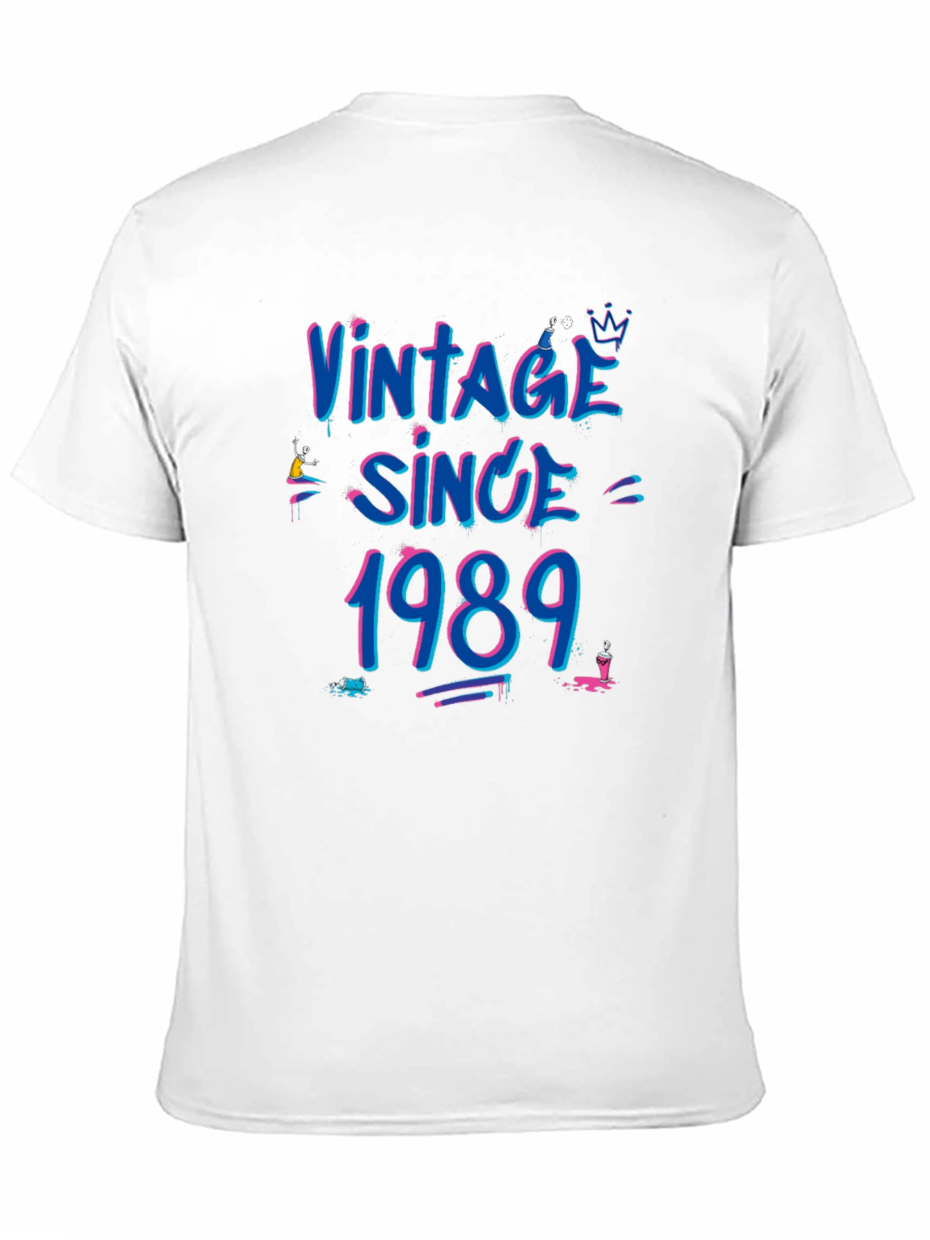 Vintage Since 1989 Graphic Tee - Birthday Gift