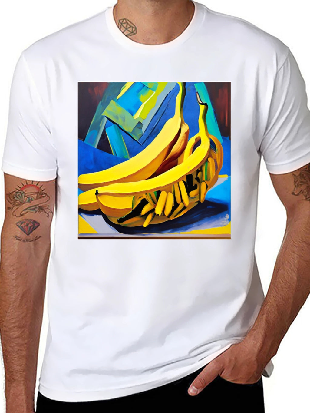 Abstract Banana T-Shirt