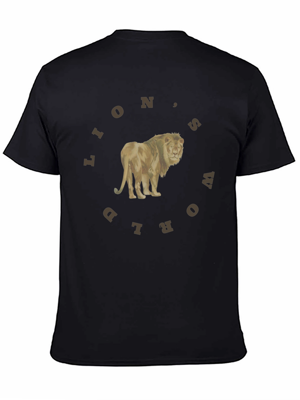 Lion World Graphic T-Shirt - Unisex Tee